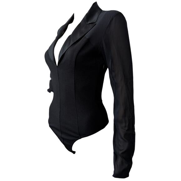 Fleur Du Mal Tuxedo Bodysuit - Picture 7 of 16